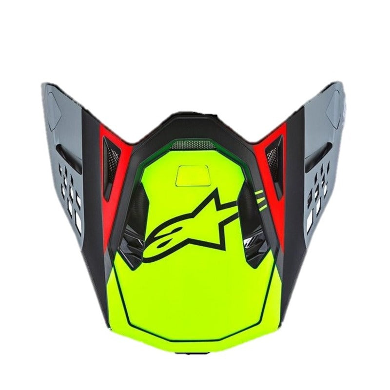 Alpinestars Supertech S-M10 Anaheim Helmet Visor - Fluro Red/Black