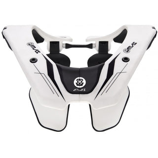 Atlas Air Ghost MX Neck Brace - White - MotoHeaven