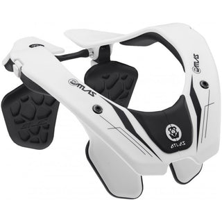 Atlas Air Ghost MX Neck Brace - White - MotoHeaven