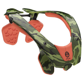 Atlas Air Ruck Camo MX Neck Brace - Green/Orange - MotoHeaven