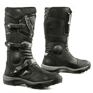 Forma Adventure Motorcycle Boots - Black - MotoHeaven