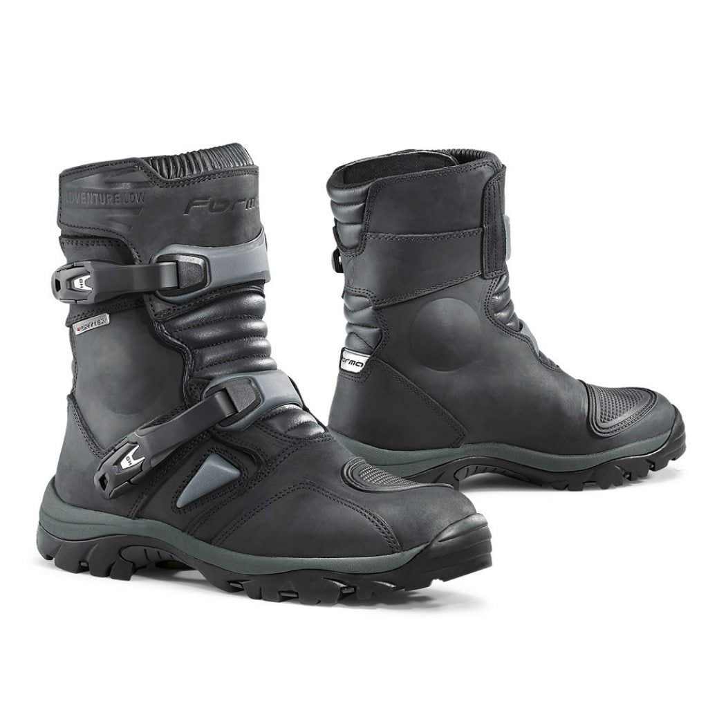 Forma Adventure Low Motorcycle Boots Black MotoHeaven