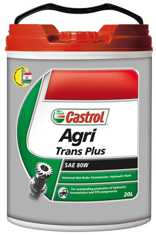 Castrol Agri Trans Plus 80W Gear Oil 20 Litre