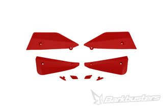 Barkbusters Spare Part - Sabre Deflector & Plug Set - Red