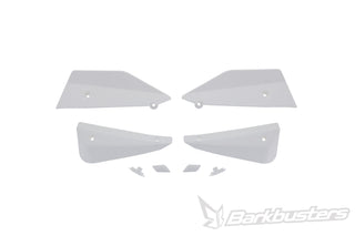 Barkbusters Spare Part - Sabre Deflector & Plug Set - White