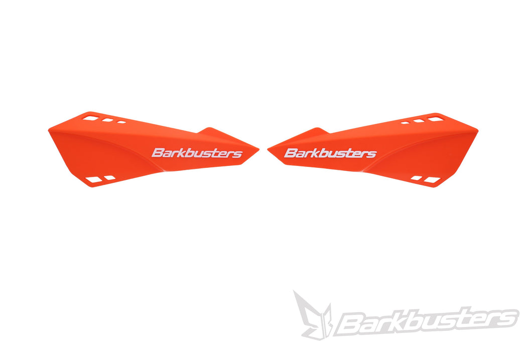 Barkbusters Spare Part - Sabre Plastic Guards Only Left & Right - Orange