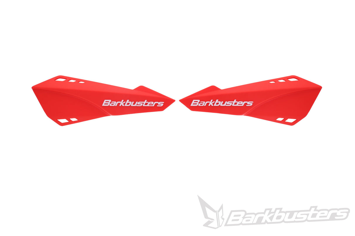 Barkbusters Spare Part - Sabre Plastic Guards Only Left & Right - Red