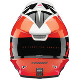 Thor Sector Fader Helmet - Orange/Magenta