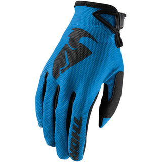 Thor S20Y Youth Sector Gloves - Blue