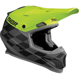 Thor Sector Birdrock Helmet - Grey/Acid