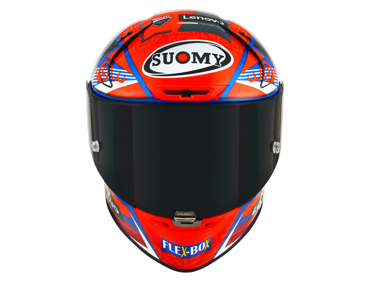 Suomy Sr-Gp Ece 22.06 Bagnaia Replica 2022 With Sponsor Helmet