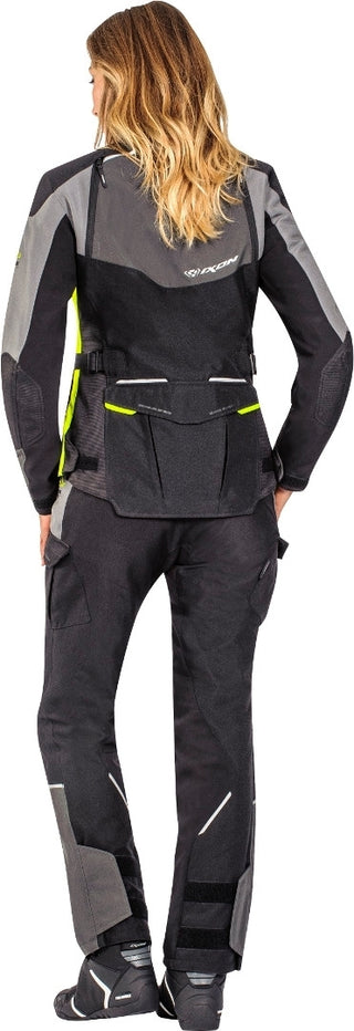 Ixon Balder Lady Pants - Black/Grey/Bright Yellow