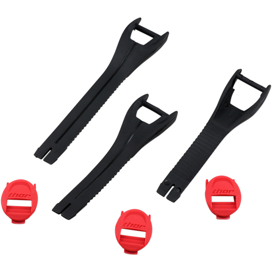 Thor Youth Blitz XP Replacement Strap Kit - Red/Black