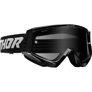 Thor Combat Sand Racer Goggles - Black/Grey