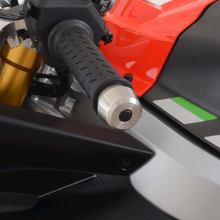 R&G Stainless Steel Bar Ends for the Aprilia RS660 '21-, RS 125 '21- & Tuono 125 '21-