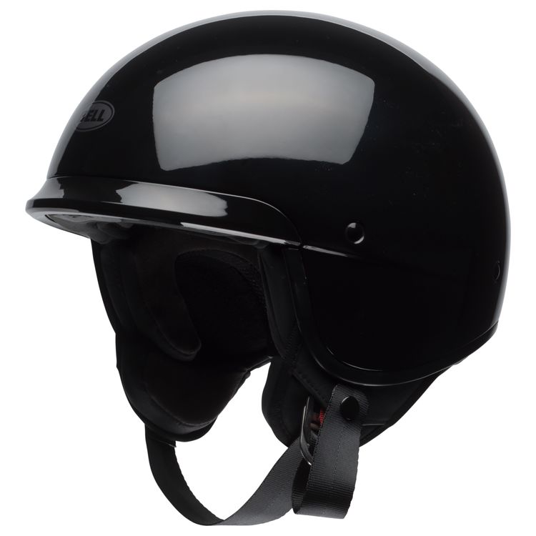 Bell Scout Air Open Face Motorcycle Helmet - Black
