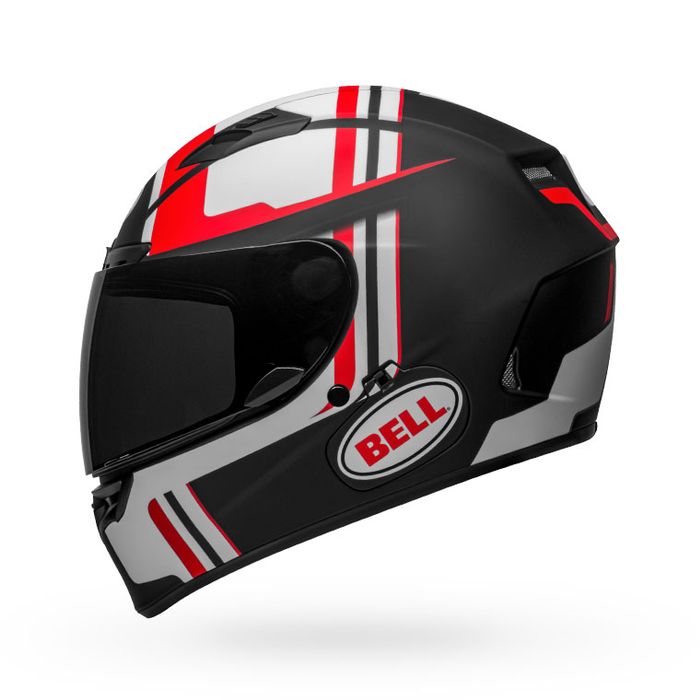 Bell Qualifier DLX MIPS Torque Motorcycle Helmet - Matte Black/Red