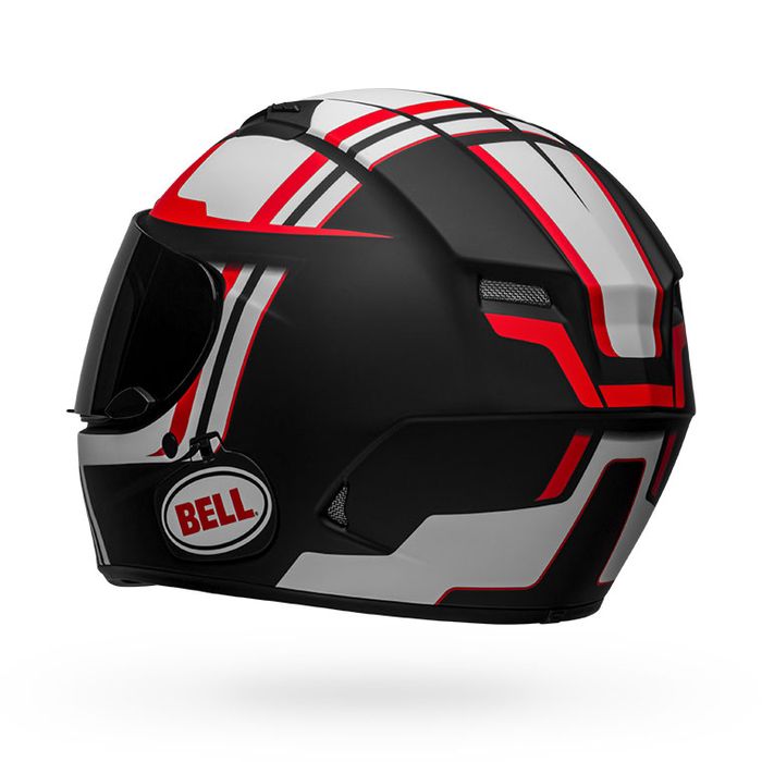 Bell Qualifier DLX MIPS Torque Motorcycle Helmet - Matte Black/Red