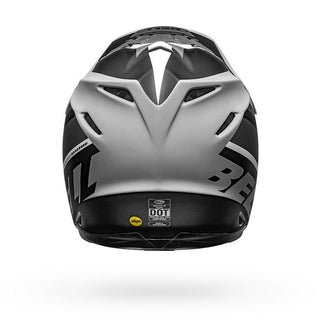 Bell Moto-9 Mips Prophecy Motorcycle Helmet - Matte Gray/Black/White