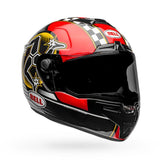 Bell SRT Isle of Man Motorcycle Helmet - Black/Red