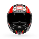 Bell SRT Isle of Man Motorcycle Helmet - Black/Red