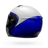 Bell SRT Assassin Motorcycle Helmet - White/Blue/Black
