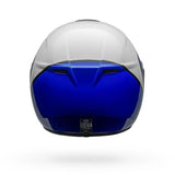 Bell SRT Assassin Motorcycle Helmet - White/Blue/Black