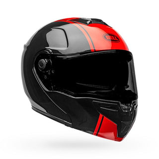 Bell SRT Modular Ribbon Motorcycle Helmet - Black/Red