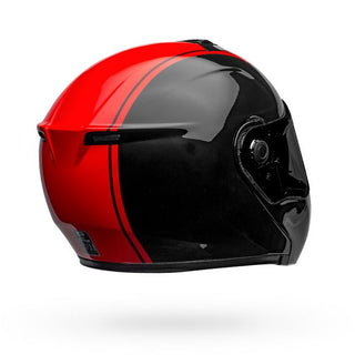 Bell SRT Modular Ribbon Motorcycle Helmet - Black/Red