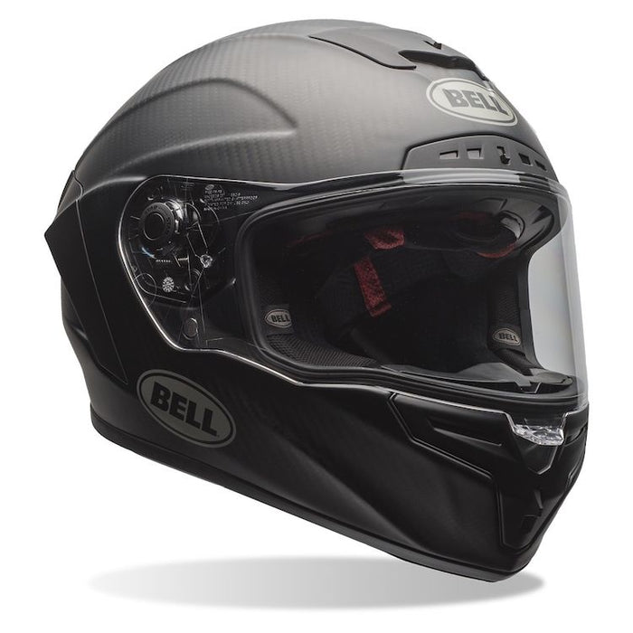 Bell Racestar Flex DLX Motorcycle Helmet - Matte Black