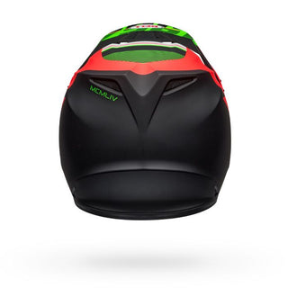 Bell MX-9 Mips Strike Motorcycle Helmet - Matte Infrared/Green/Black