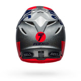 Bell Moto-9 Flex Seven Galaxy Motorcycle Helmet - Matte/Gloss/Navy/Silver