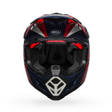 Bell Moto-9 Flex Division Motorcycle Helmet - Matte/Gloss/White/Blue/Red