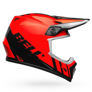 Bell MX-9 Mips Dash Motorcycle Helmet - Orange/Black