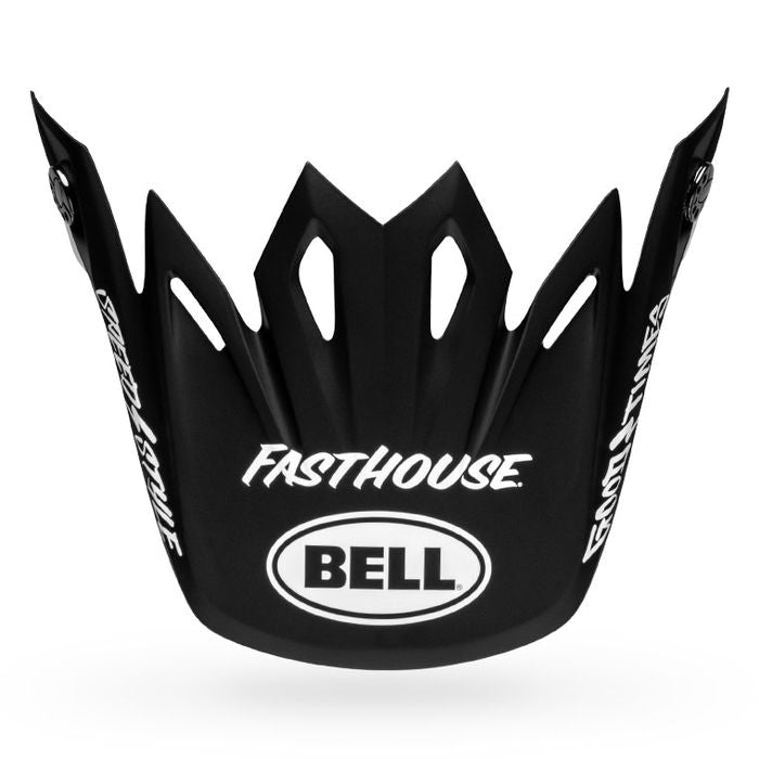 Bell Replacement Moto-9 MIPS Fasthouse Signia Helmet Visor - Matte Black-White