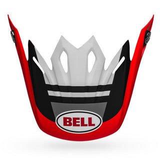 Bell Replacement Moto-9 MIPS Prophecy Helmet Visor - Matte White/Red/Black