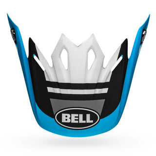 Bell Replacement Moto-9 MIPS Prophecy Helmet Visor - Matte White/Black/Blue