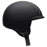 Bell Scout Air Check Open Face Motorcycle Helmet - Matte/Black/White