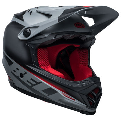 Bell Moto-9 Glory Mips Youth Helmet - Matte Black/Grey/Crimson