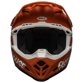 Bell 2020 Moto-9 Mips Fasthouse Signia Motorcycle Helmet - Matte Red/White