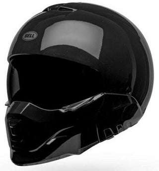 Bell Broozer Solid Motorcycle Helmet - Black