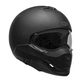 Bell Broozer Motorcycle Full Face Helmet - Solid Matte Black