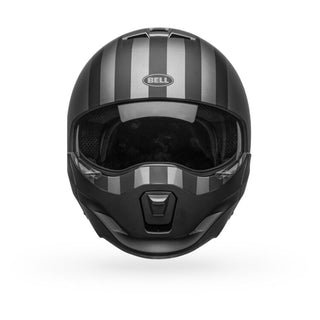 Bell Broozer Free Ride Motorcycle Full Face Helmet - Grey/Matte Black