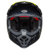 Bell Moto-9 Flex Husqvarna Gotland Motorcycle Helmet - Yellow/Matte Blue