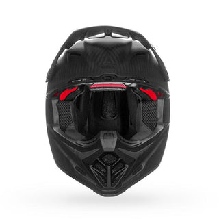 Bell Moto-9 Flex Breakaway Motorcycle Helmet - Matte Silver/Black