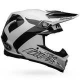 Bell Moto-9 Flex Fasthouse Newhall Motorcycle Helmet - White/Black