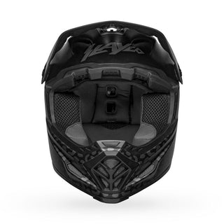 Bell 2021 Moto-9 Youth MIPS Slayco Motorcycle Helmet - Matte/Gloss Black/Gray