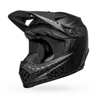 Bell 2021 Moto-9 Youth MIPS Slayco Motorcycle Helmet - Matte/Gloss Black/Gray