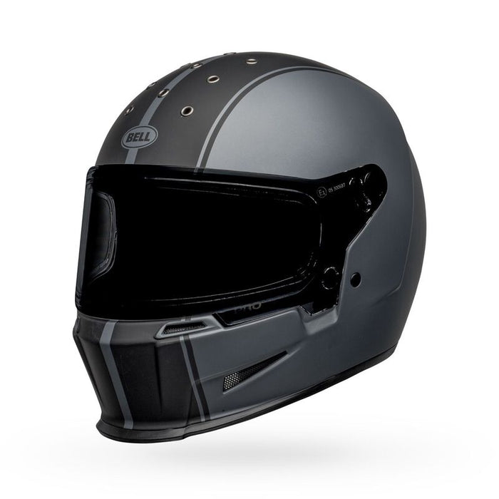 Bell Eliminator Rally Motorcycle Helmet - Matte Gray/Black