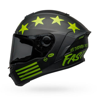 Bell Star DLX MIPS Fasthouse Victory Circle Motorcycle Helmet - Matte Black/Hi-Viz